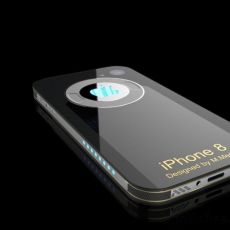 iPhone 8概念图曝光：LOGO可变色 太阳能充电面板