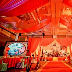 胭脂红了 中式古典浪漫红色婚礼策划