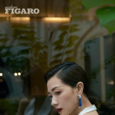 <b>万茜登《Madame Figaro》封面 利落的时装剪裁英气十足</b>