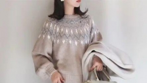 针织毛衣怎么穿都不时髦 那是因为你没选对